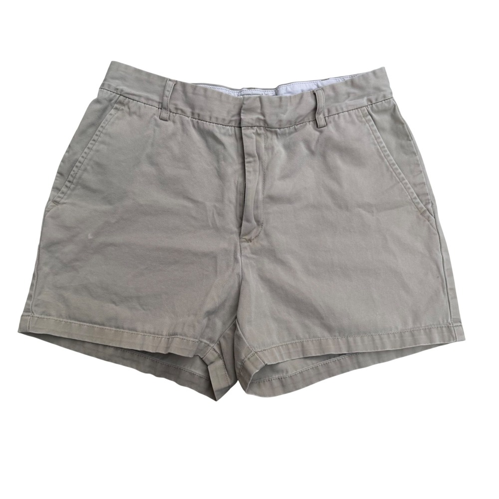 Gap Vintage 90s Chino Shorts High Waisted Khaki Loose Fit Preppy Beige 4R